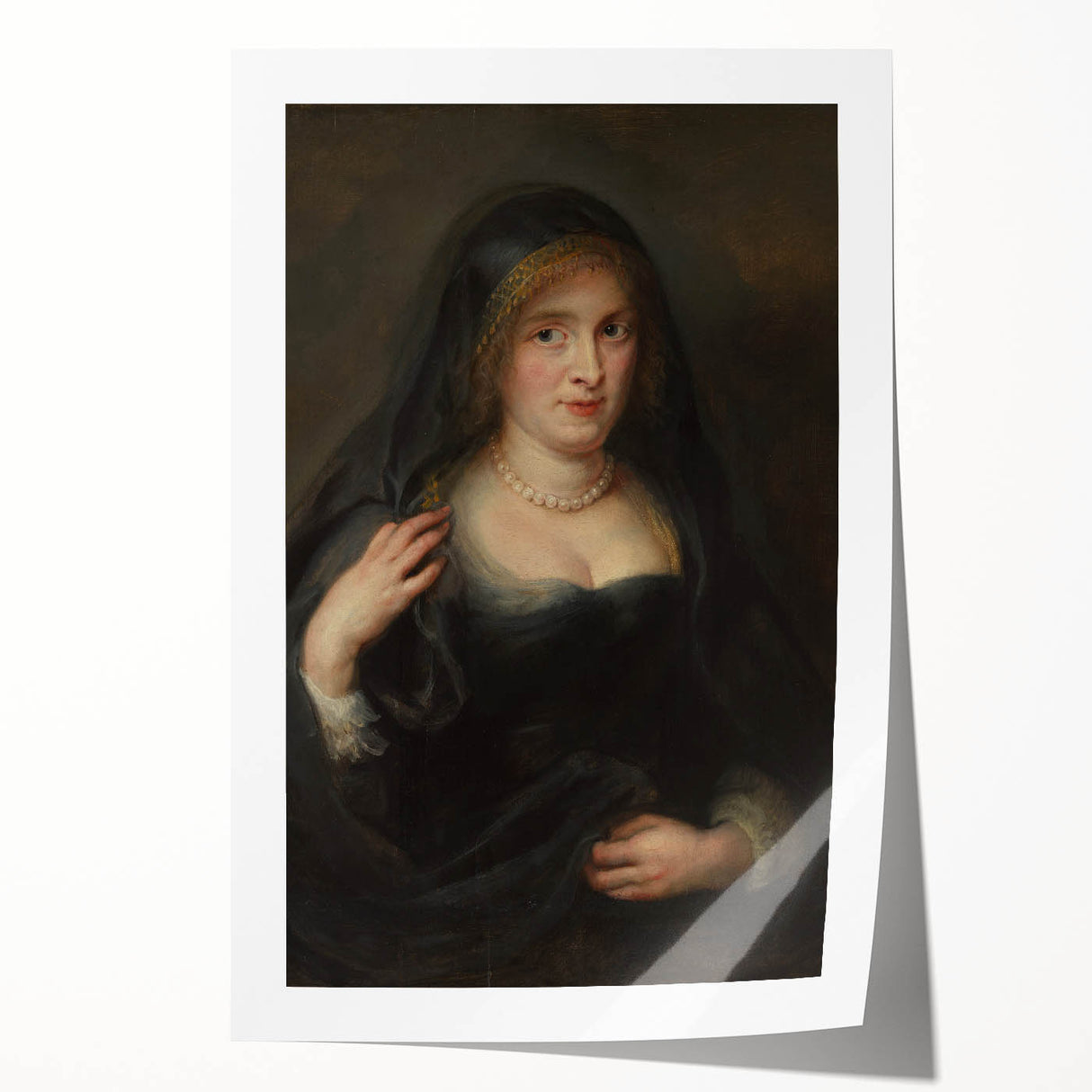 Rococo Art Print – Detailed Antique Art for Classic Décor