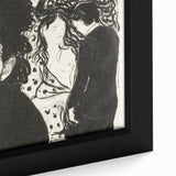 Expressionism Wall Art - Jealousy I by Edvard Munch (1896)