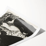 Expressionism Wall Art - Jealousy I by Edvard Munch (1896)