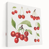 Large canvas depicting assorted fruits in vibrant colors, ideal for kitchen wall art.