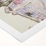 Impressionism Wall Art - Woman in Travel Costume - Elegant Art Sketch Print