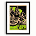 Fleetwood Mac Retro Poster - Vintage Prints & Classic Concert Art