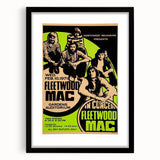 Fleetwood Mac Retro Poster - Vintage Prints & Classic Concert Art