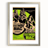 Fleetwood Mac Retro Poster - Vintage Prints & Classic Concert Art