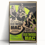 Fleetwood Mac Retro Poster - Vintage Prints & Classic Concert Art