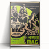 Fleetwood Mac Retro Poster - Vintage Prints & Classic Concert Art