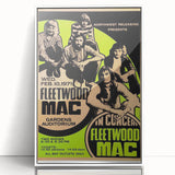 Fleetwood Mac Retro Poster - Vintage Prints & Classic Concert Art