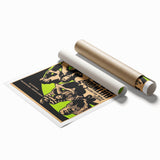 Fleetwood Mac Retro Poster - Vintage Prints & Classic Concert Art