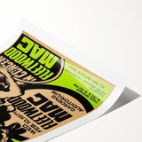 Fleetwood Mac Retro Poster - Vintage Prints & Classic Concert Art