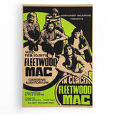 Fleetwood Mac Retro Poster - Vintage Prints & Classic Concert Art