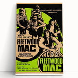 Fleetwood Mac Retro Poster - Vintage Prints & Classic Concert Art