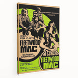 Fleetwood Mac Retro Poster - Vintage Prints & Classic Concert Art