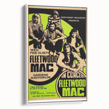 Fleetwood Mac Retro Poster - Vintage Prints & Classic Concert Art