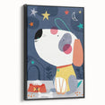Starry Night Dog - Kids Wall Art Prints Boys Room Wall Art