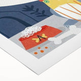 Starry Night Dog - Kids Wall Art Prints Boys Room Wall Art