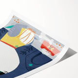 Starry Night Dog - Kids Wall Art Prints Boys Room Wall Art