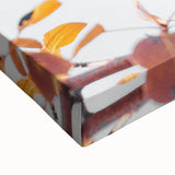 Large art featuring a black and white landscape painting on stretched canvas, ideal for bedroom wall decor.