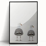 Large abstract wall art featuring swirling black and white patterns on an acrylic print, ideal for modern living room decor.