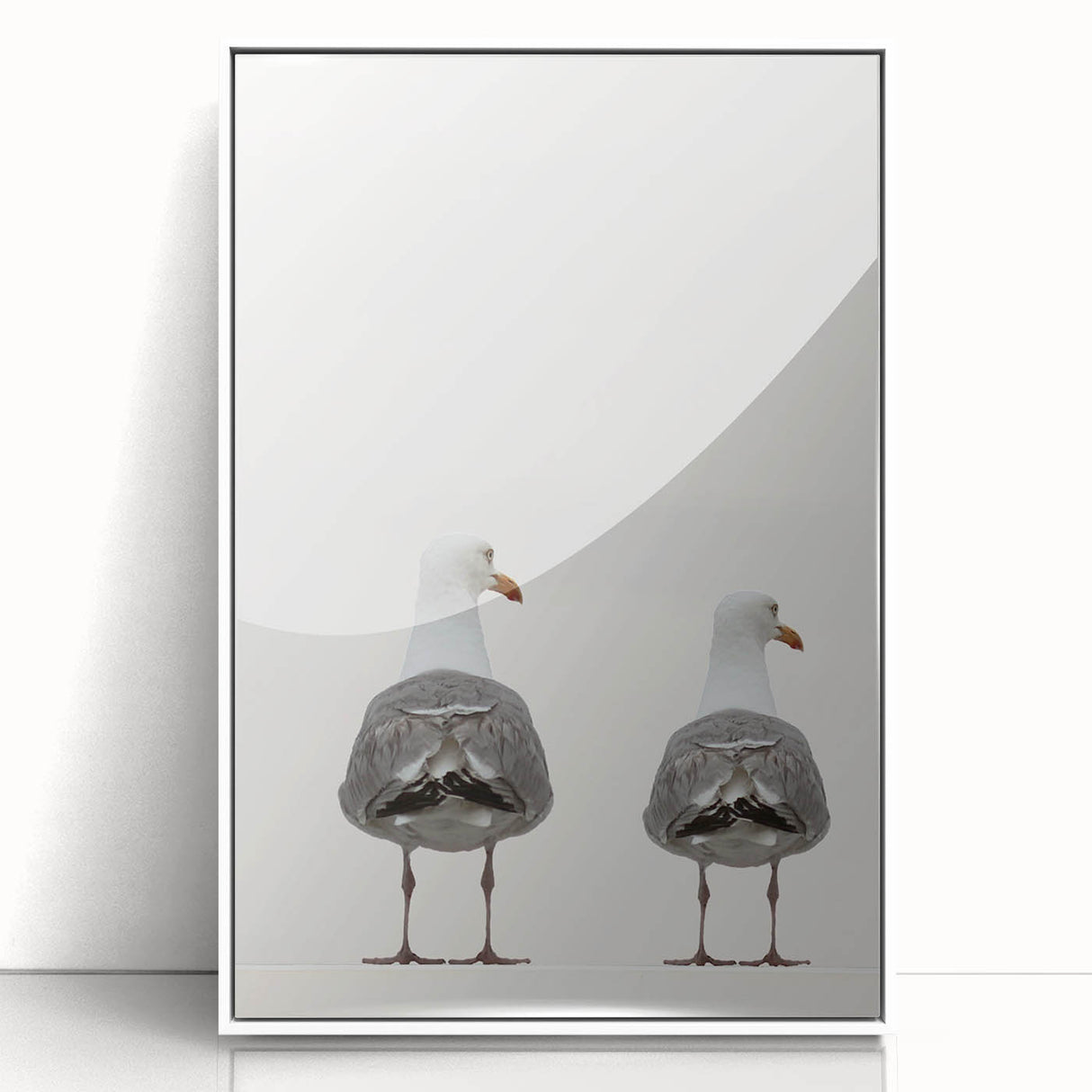 Art deco poster featuring a geometric pattern in muted gold and white tones on acrylic, ideal for modern nursery wall art.