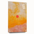 Acrylic Dining Room Artwork – Warm Sunset Canvas Print