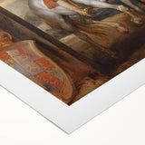 Baroque Art Print – Detailed Antique Art for Elegant Décor
