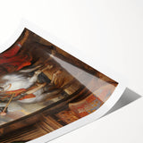 Baroque Art Print – Detailed Antique Art for Elegant Décor