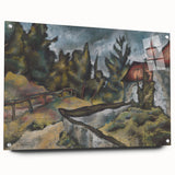 Expressionism Wall Art - Košice Calvary by Konštantín Bauer