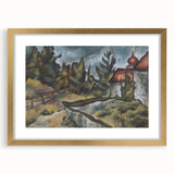 Expressionism Wall Art - Košice Calvary by Konštantín Bauer