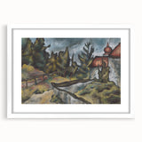 Expressionism Wall Art - Košice Calvary by Konštantín Bauer