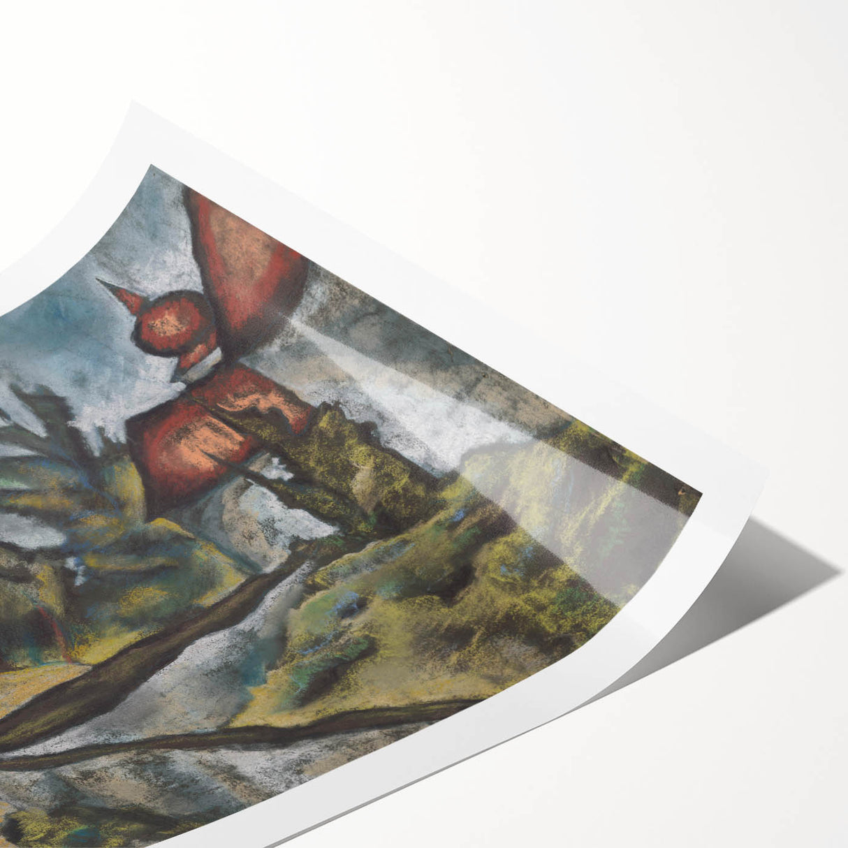 Expressionism Wall Art - Košice Calvary by Konštantín Bauer