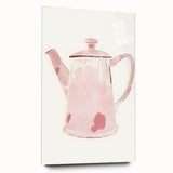 Large abstract wall art on acrylic glass featuring swirling blue and green hues.