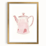 Extra large abstract art print with textured design in neutral and gold tones, framed in gold, ideal for living room decor.