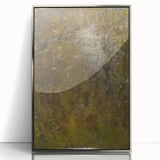 Impressionism Wall Art - Abstract Landscape in Nature - Textured Park Scene Print