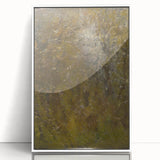 Impressionism Wall Art - Abstract Landscape in Nature - Textured Park Scene Print