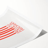 Vintage Wall Art - Free All Political Prisoners Poster - Protest Art Print