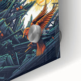 Foo Fighters Retro Wall Art - Vintage Prints & Concert Poster