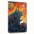 Foo Fighters Retro Wall Art - Vintage Prints & Concert Poster