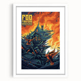 Foo Fighters Retro Wall Art - Vintage Prints & Concert Poster