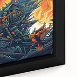 Foo Fighters Retro Wall Art - Vintage Prints & Concert Poster