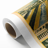 Vintage Washington Travel Poster - Retro Wall Art Print