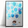Up in the Sky - Kids Wall Art Prints Boys Room Wall Art