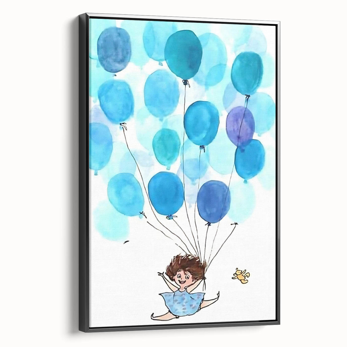 Up in the Sky - Kids Wall Art Prints Boys Room Wall Art