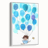 Up in the Sky - Kids Wall Art Prints Boys Room Wall Art