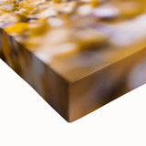 Large art depicting a black and white landscape painting on stretched canvas, ideal for bedroom wall decor.