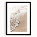 Extra large abstract art print featuring textured, colorful swirls on a black framed canvas, ideal for living room decor.