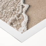 Art deco poster featuring a summer scene in soft pastel hues on extra large rolled canvas, suitable for dining room decor.