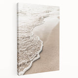 Large abstract canvas art featuring bright summer colors, ideal for kitchen wall art.