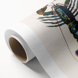 Romantic Era Art: Blue Lobster Illustration by Charles Dessalines d’Orbigny