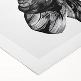 Abstract figurative art on rolled canvas showcasing vibrant colors and dynamic shapes, highlighting modern artistic expression, ideal for contemporary decor.