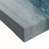 Vibrant abstract landscape wall art on stretched canvas, showcasing bold colors and intricate textures, perfect for modern home decor and artistic expression.